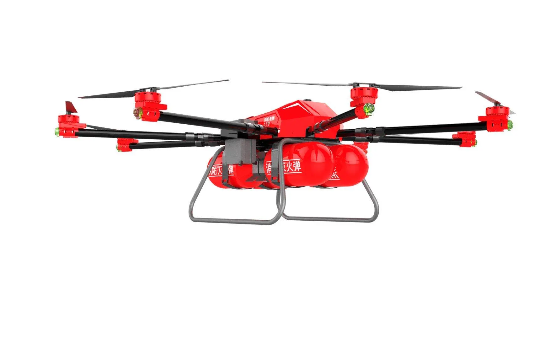 100KG Heavy payload HFU-200 professional fire fighting drone